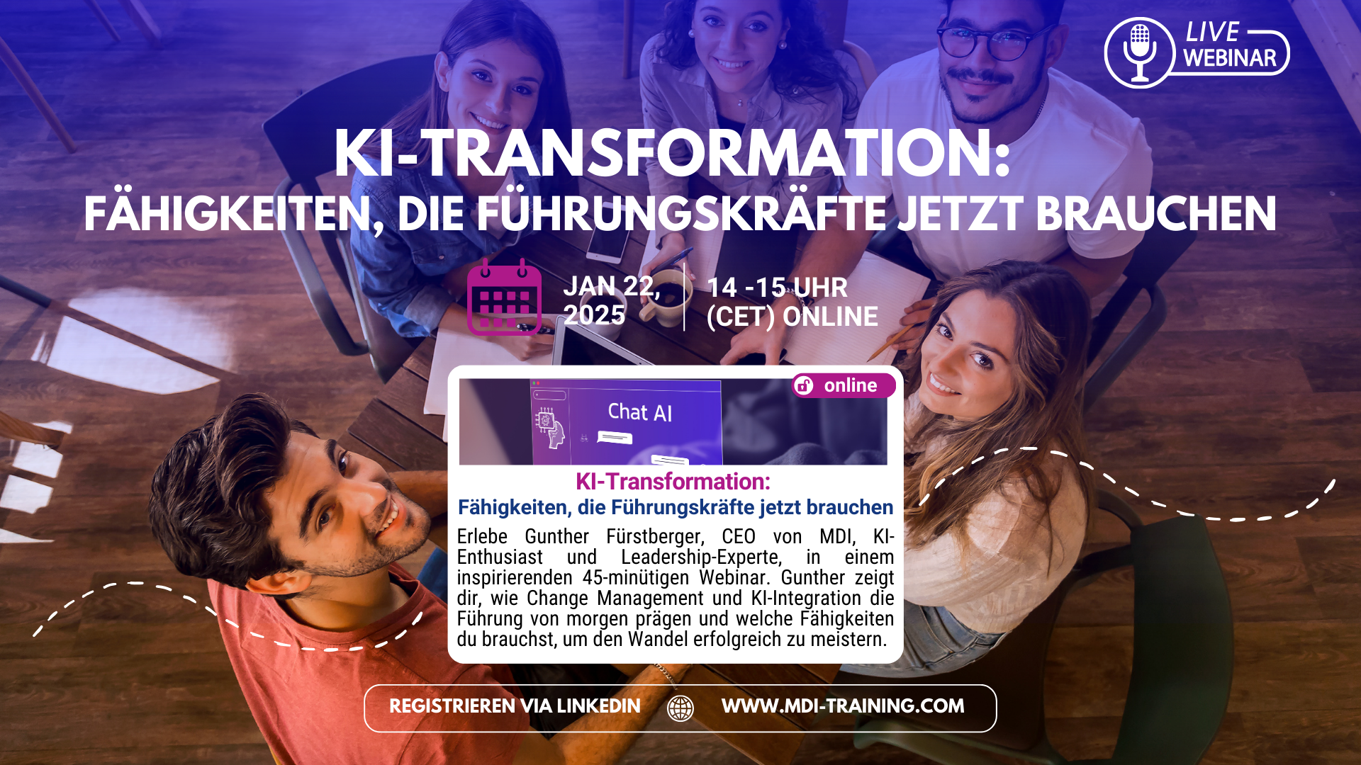 Webinar KI Transformation